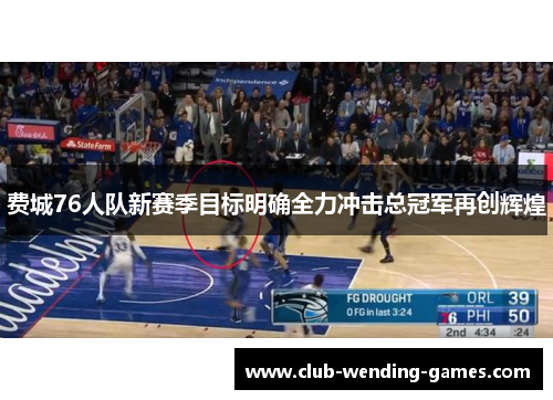 费城76人队新赛季目标明确全力冲击总冠军再创辉煌